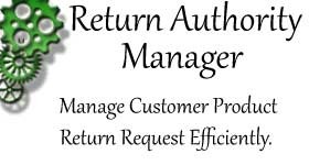 Return Authority Manager. Click for more information...